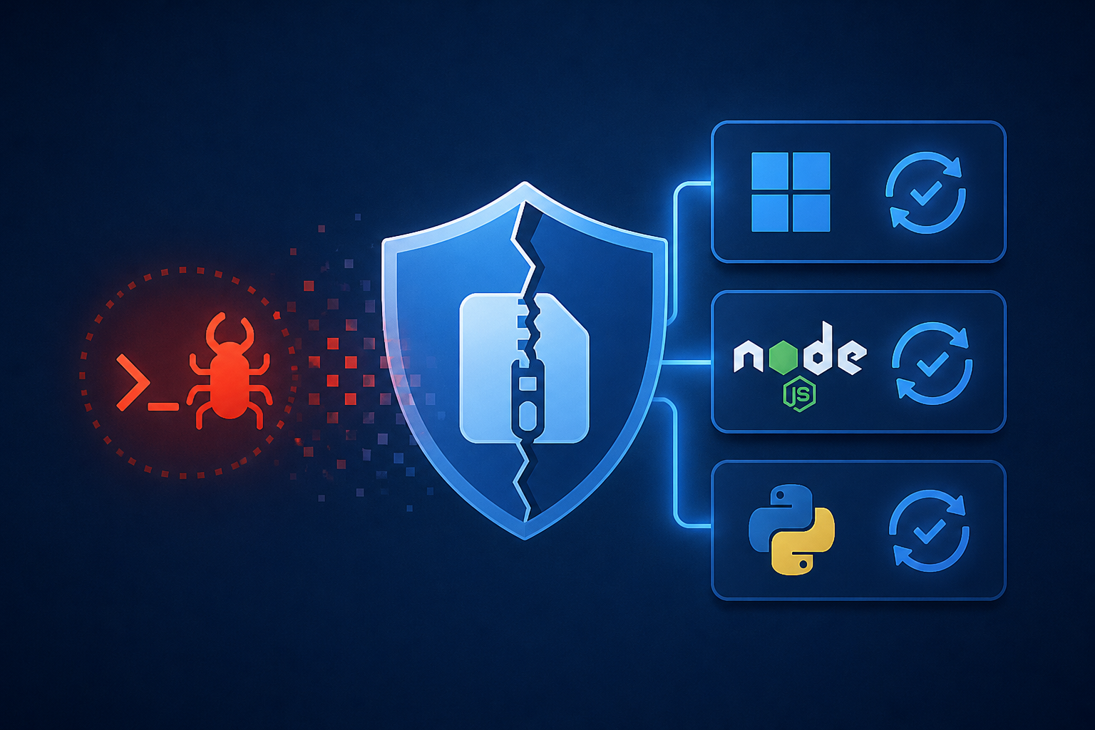 Node2Shell: Brotli Flaw Triggers Patching Across Microsoft, Node.js, Python Packages