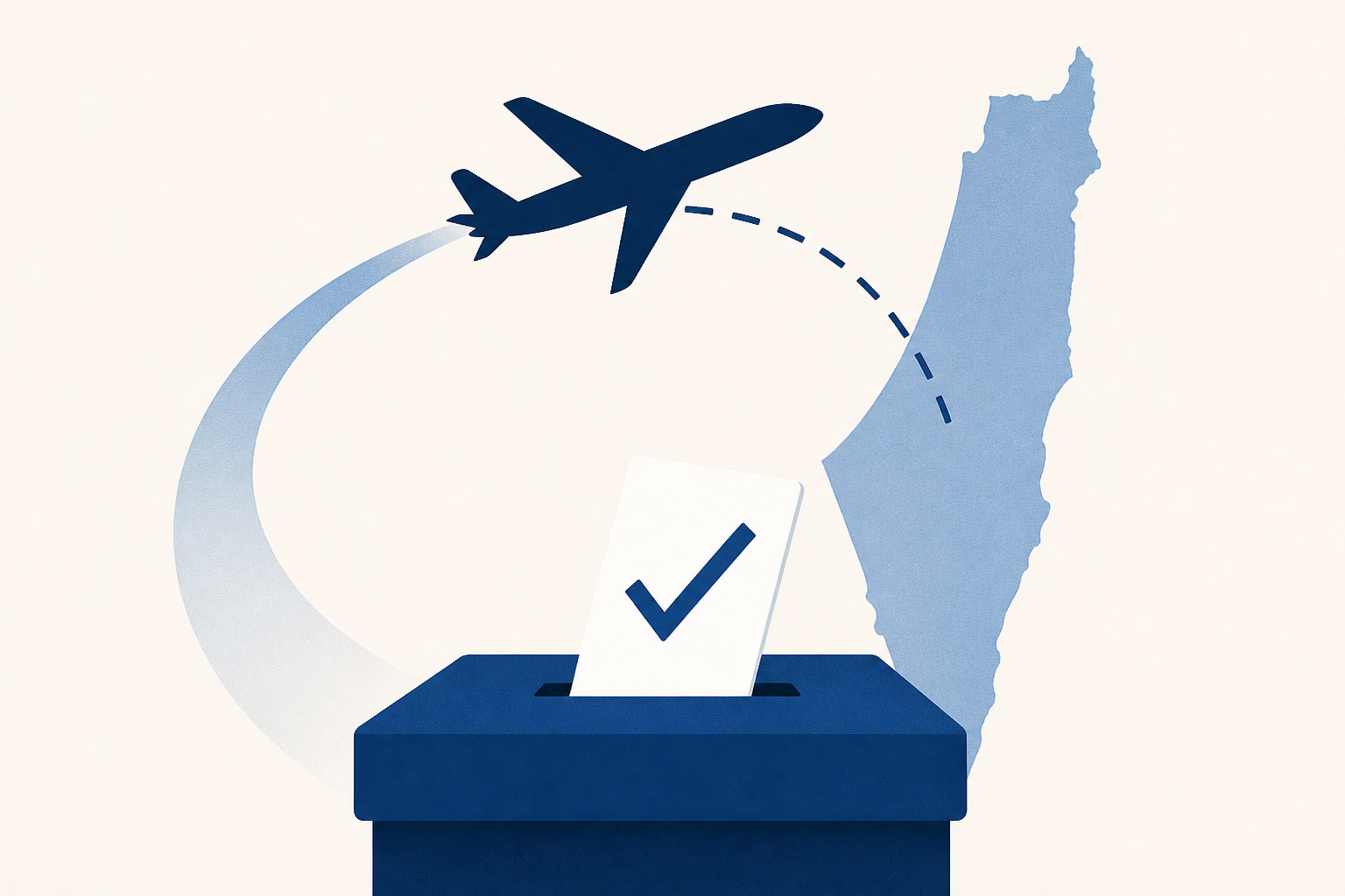 Israeli election draws tens of thousands flying back to vote