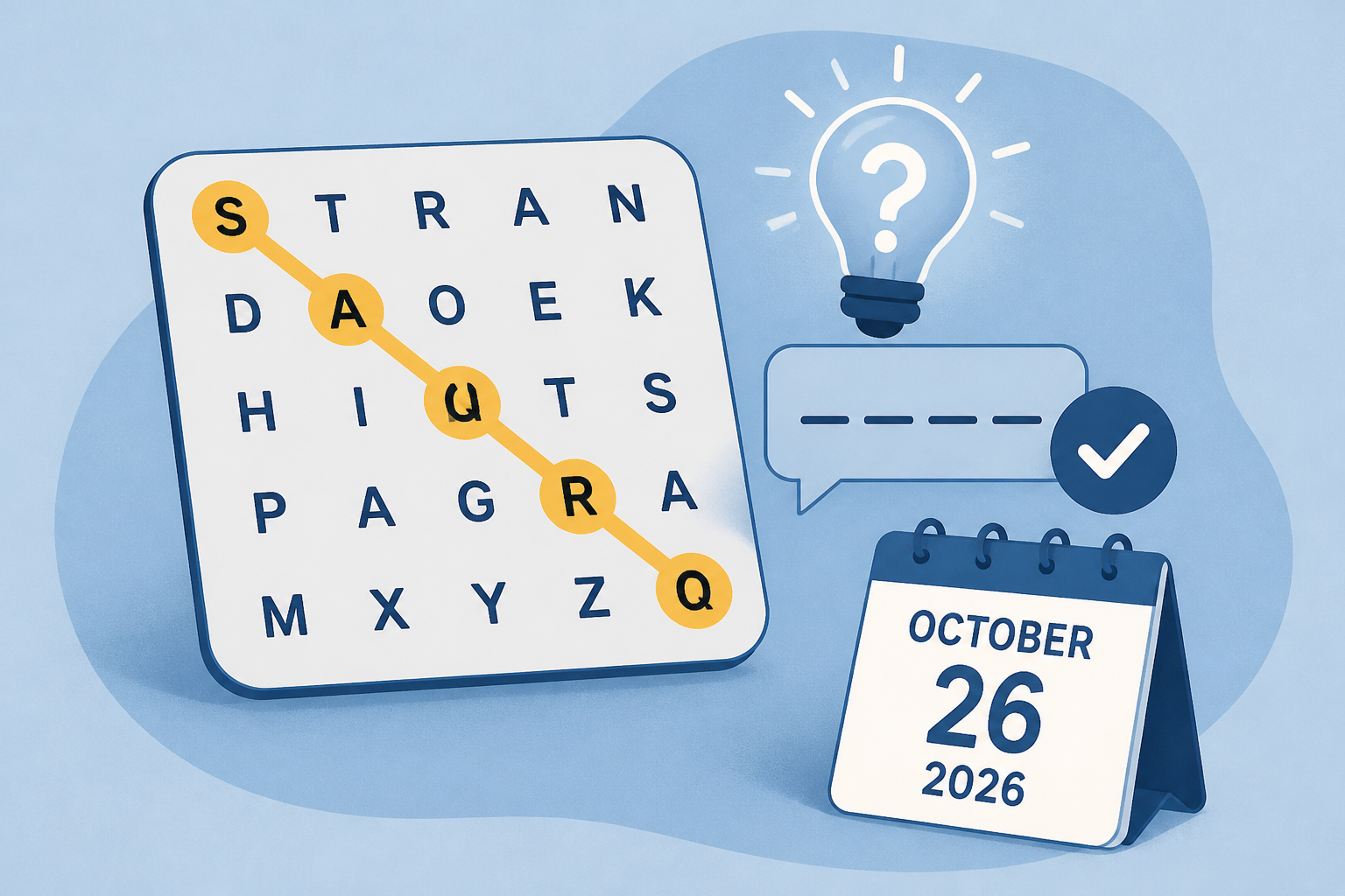 Strands NYT Hints, Spangram, and Answer for Today, October 26, 2026