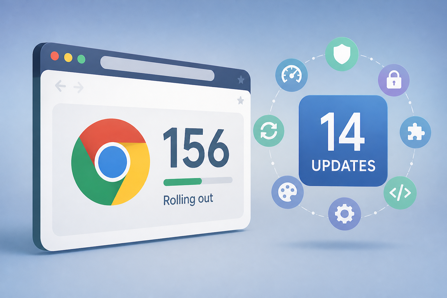 Chrome 156 for Googlebook rolling out with 14 updates