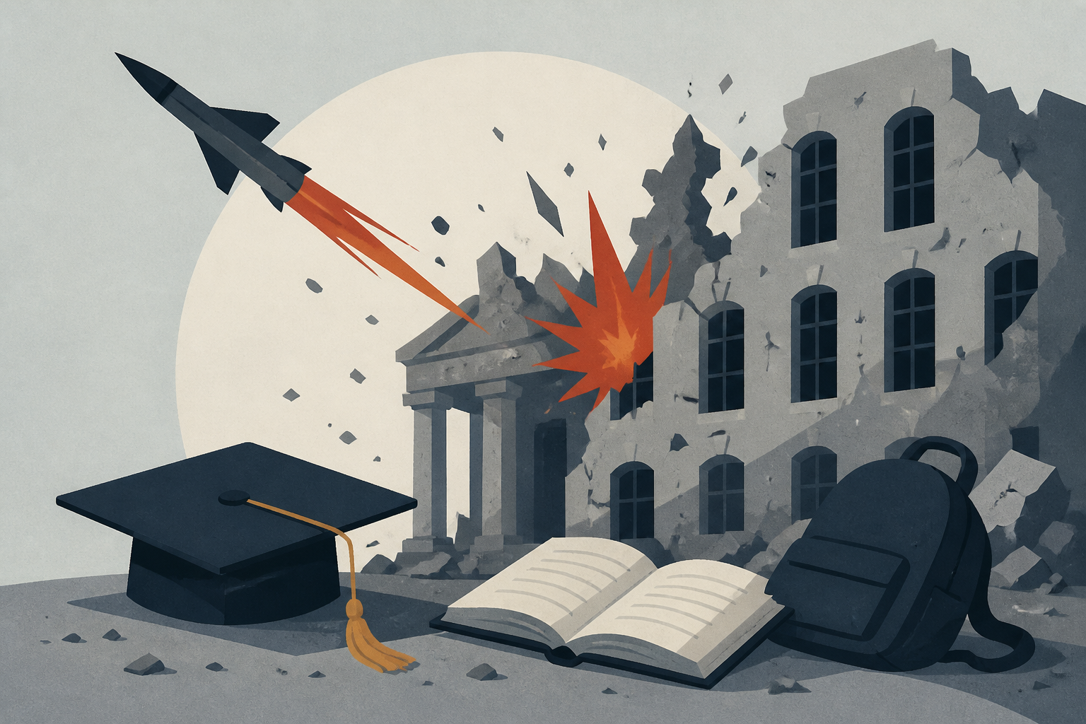 Russian Missiles Strike Kyiv University Campus - 1 Killed, 15 Wounded, Mostly Students