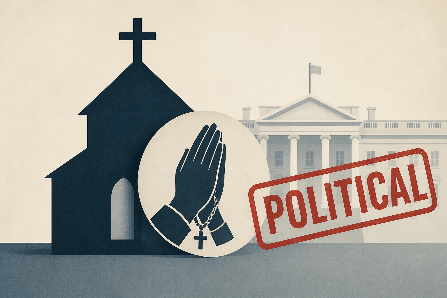 Catholic bishops say White House prayer photo with Trump was used politically