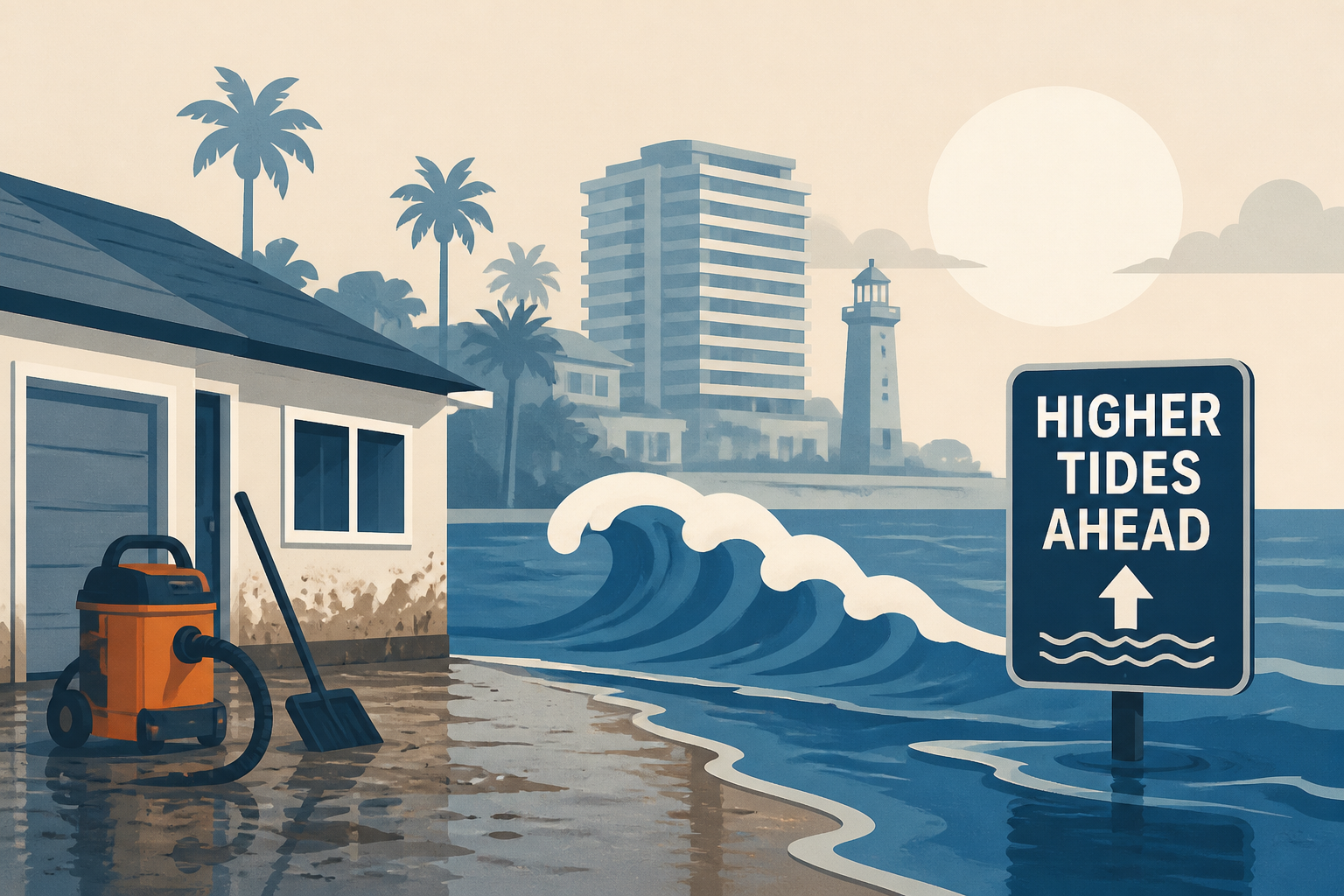 Newport Beach, Long Beach race to clean up flood damage as higher tides threaten SoCal coast