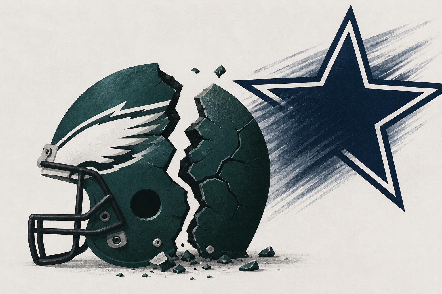 Jalen Carter, Jordan Davis and an Eagles D-line that was torn apart by the Cowboys