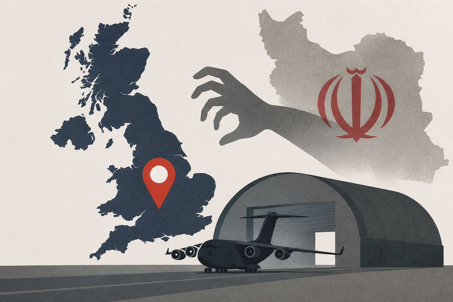 U.K. charges 2 men arrested over alleged Iran-linked terror plot against RAF Fairford air base used by U.S.