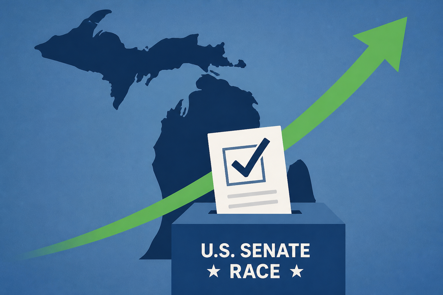 Democratic candidate El-Sayed leads Michigan U.S. Senate race, new poll finds