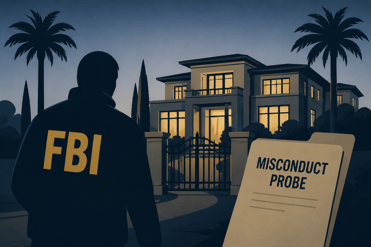 FBI raids Beverly Hills mansion in Eric Swalwell misconduct probe
