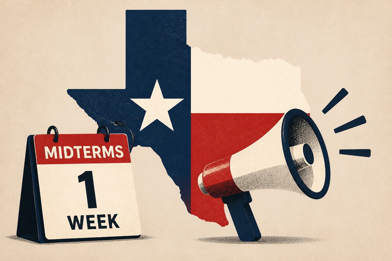 One week until midterms, Trump takes campaign blitz to Texas