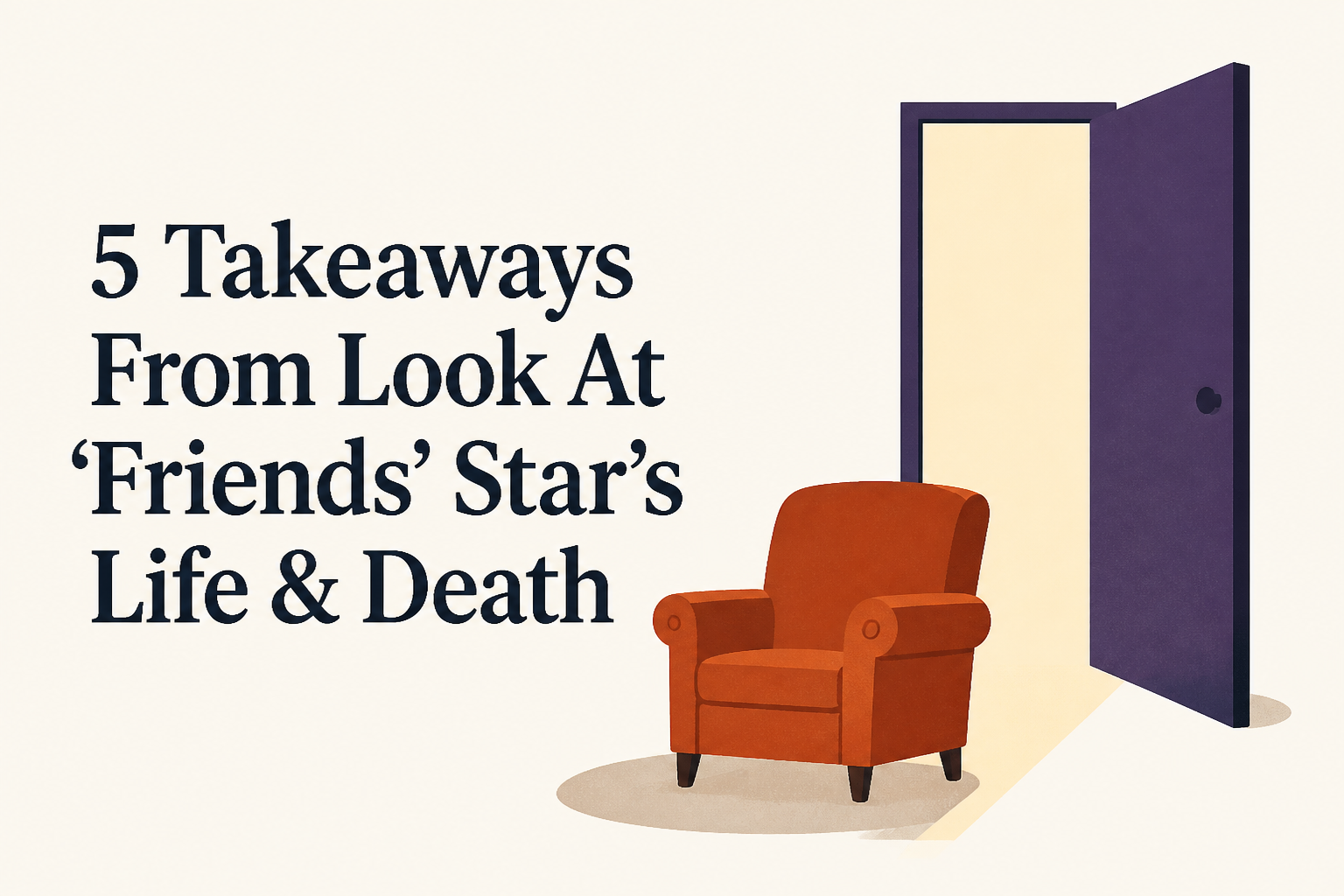 5 Takeaways From Look At 'Friends' Star's Life & Death
