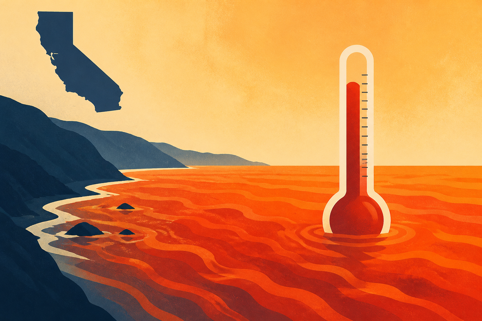 The California coast's great enemy: Record-hot ocean temperatures from El Niño