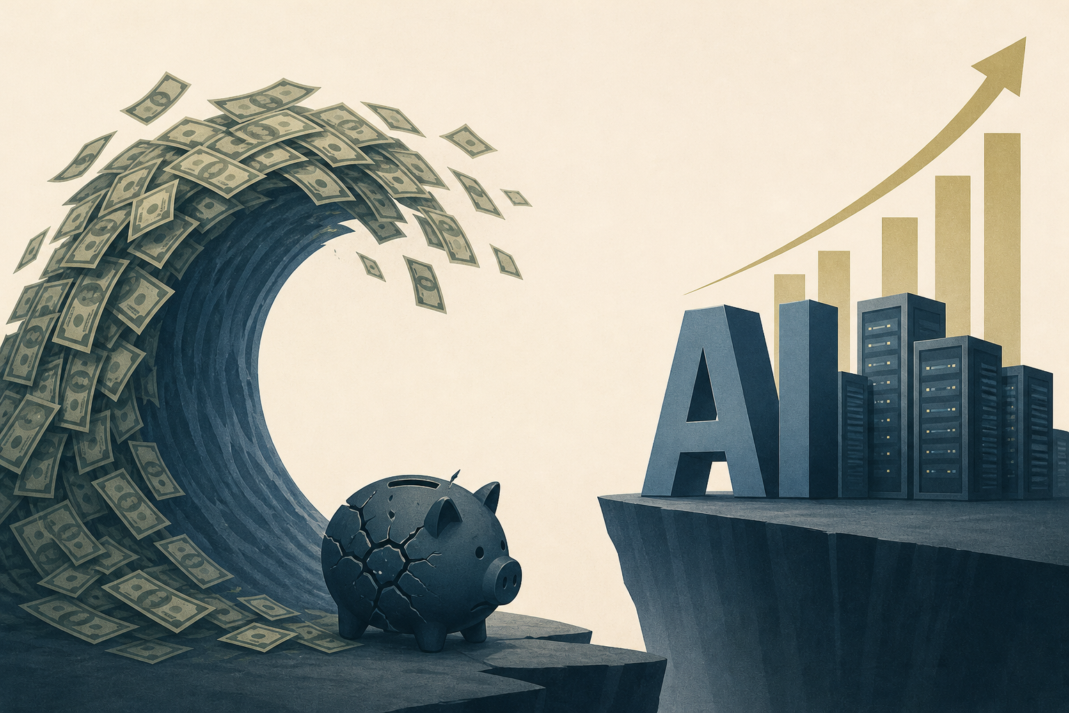 There’s not enough money in the world to pay for the AI boom