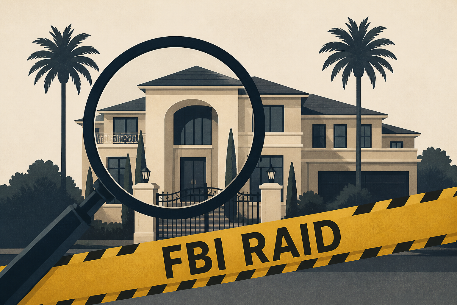 FBI raids Beverly Hills mansion connected to billionaire businessman