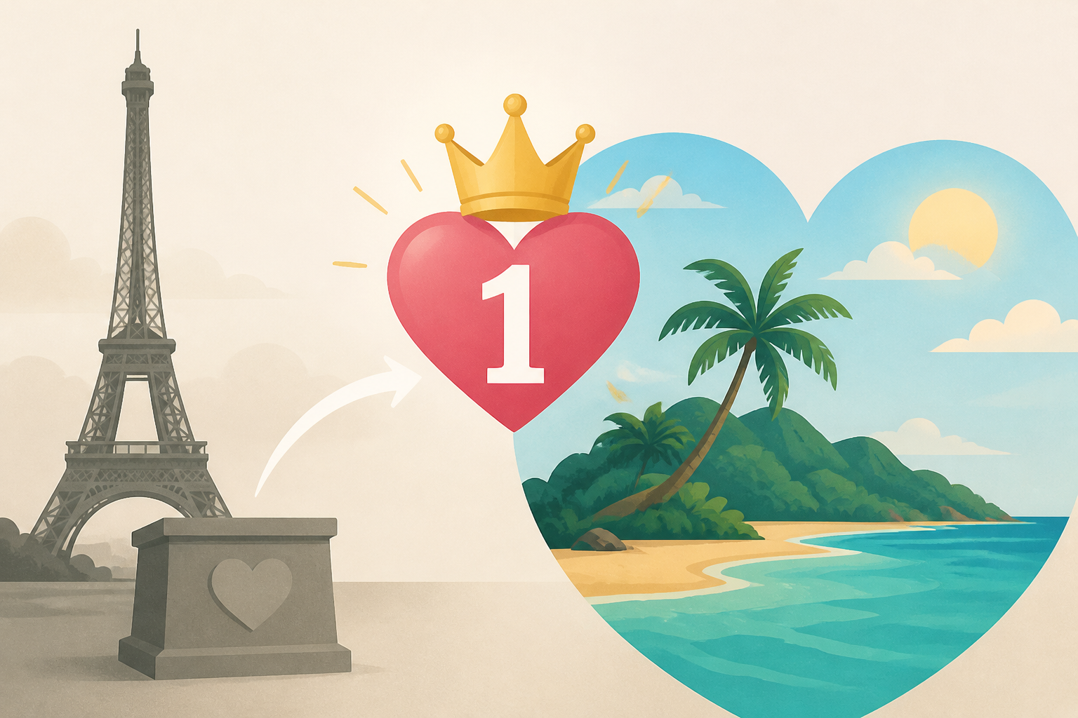 Paris Was Dethroned as the World’s Most Romantic Destination-and the New No. 1 Is a Gorgeous Island in the U.S.