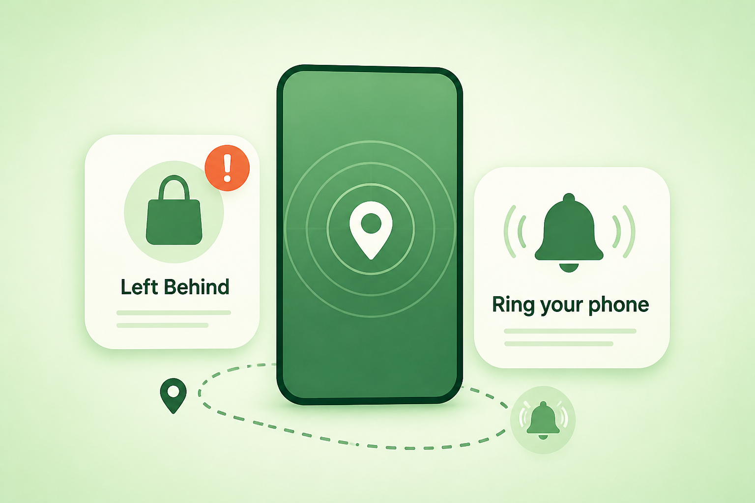Android Find Hub details 'Left Behind,' 'Ring your phone' alerts