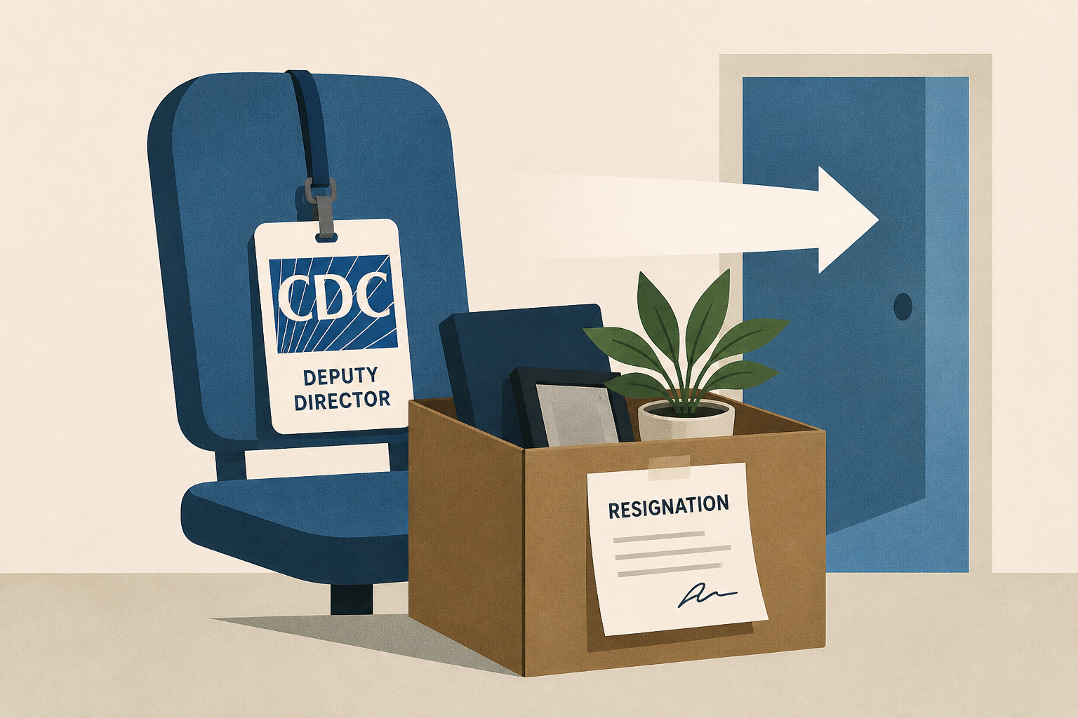 Trump-appointed CDC deputy director to resign after six months on the job