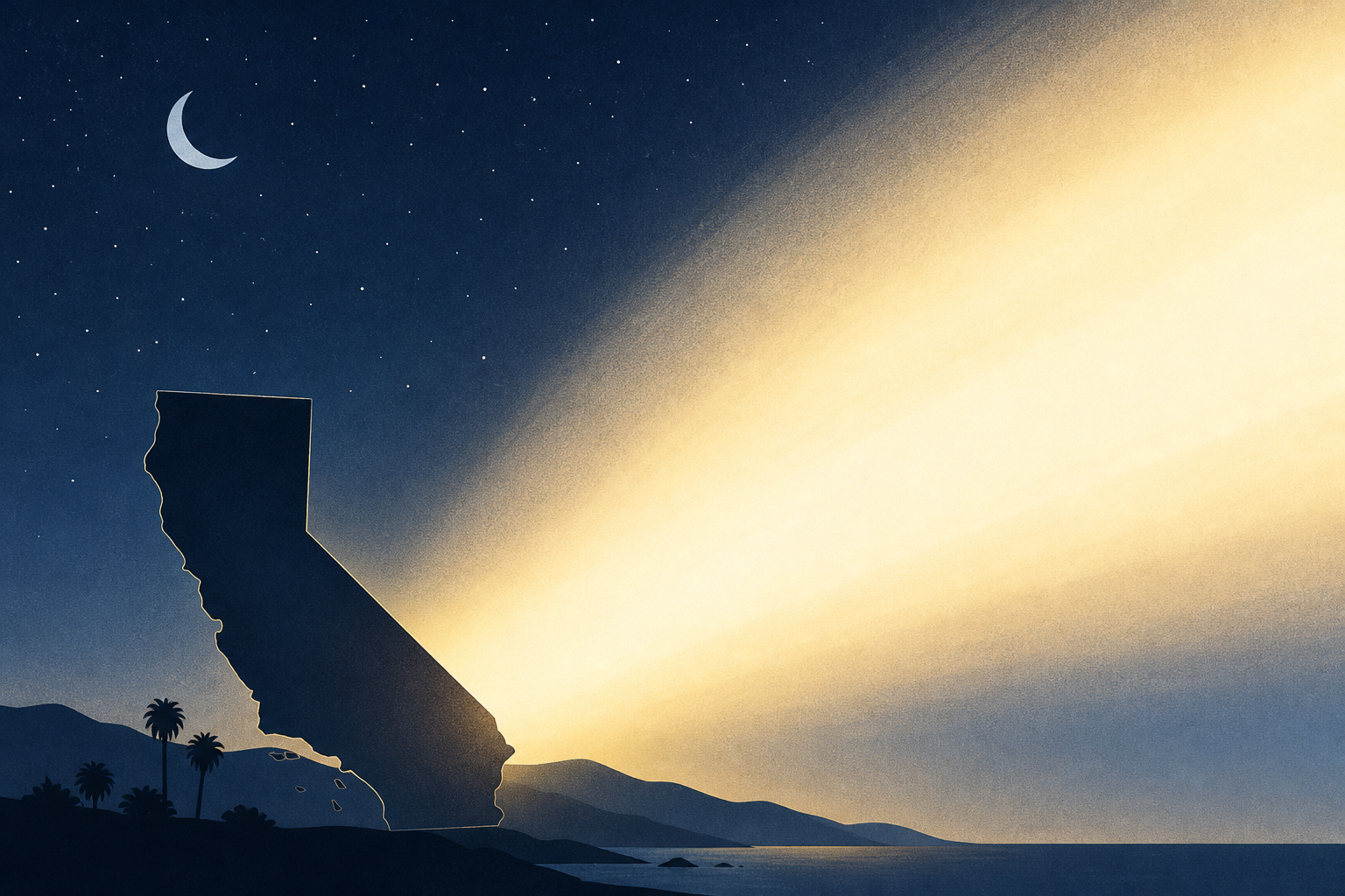 In California's Night Sky, 'Blinding' Daylight