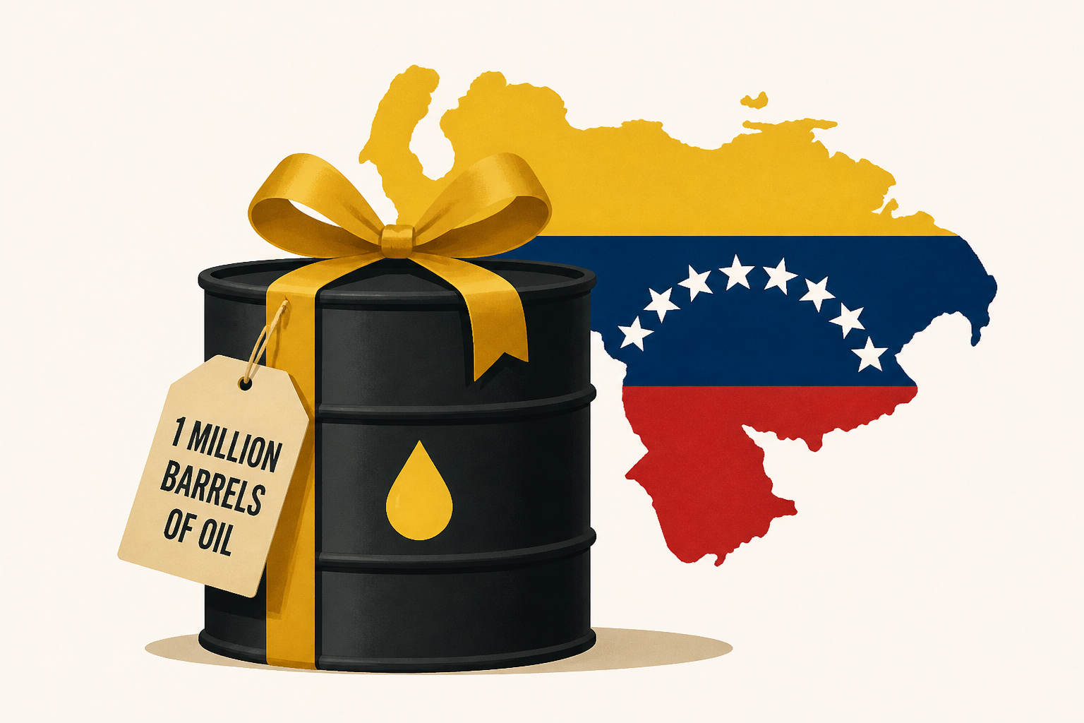 WATCH: Trump says Venezuela sent him 1 million barrels of oil as a 'gift'