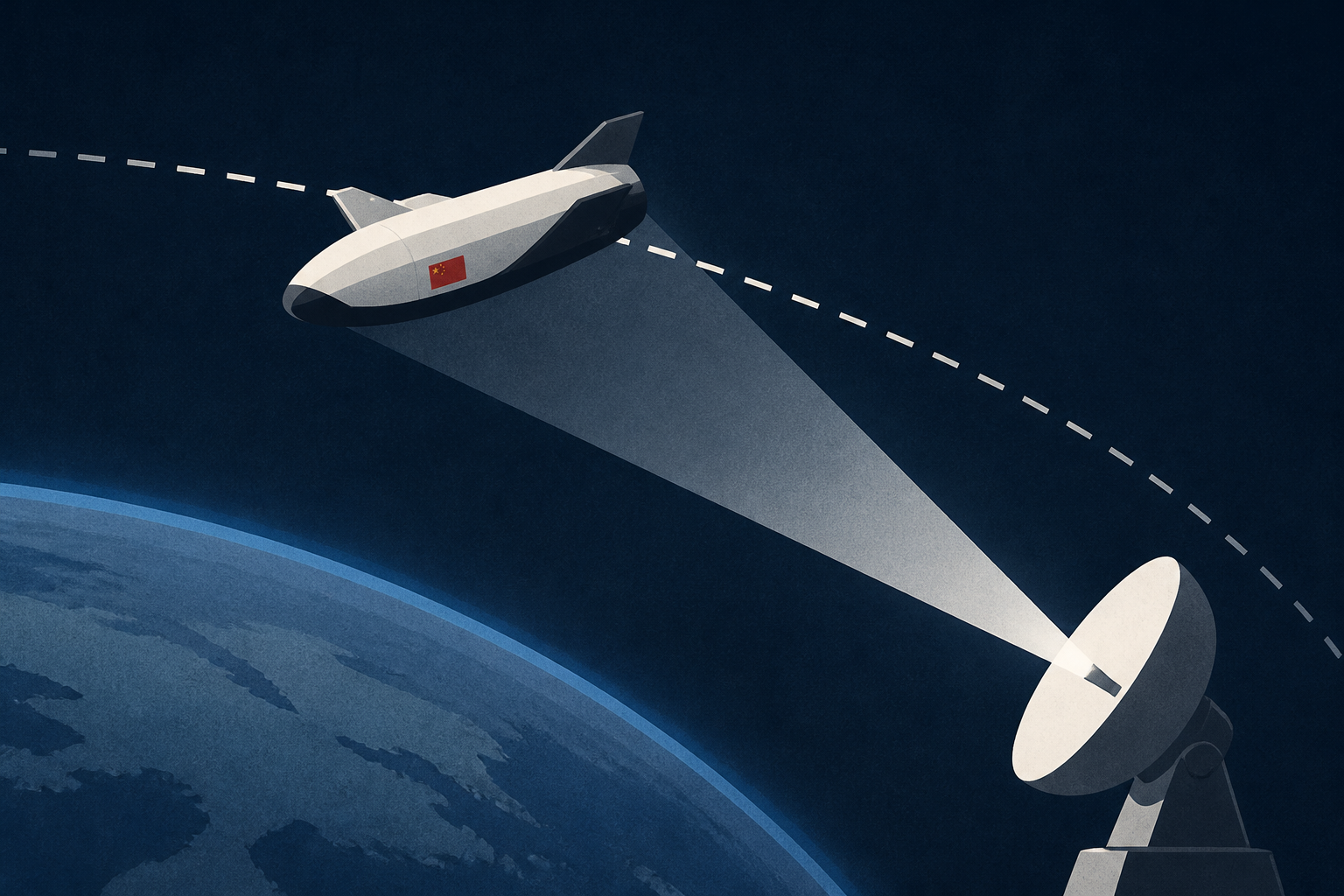 China's top-secret spaceplane can't hide in low-Earth orbit
