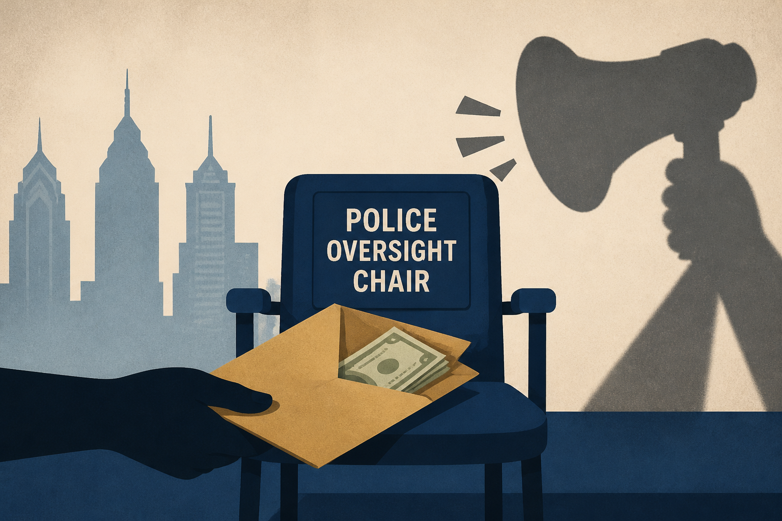 Philly police oversight chair charged with bribery, intimidation