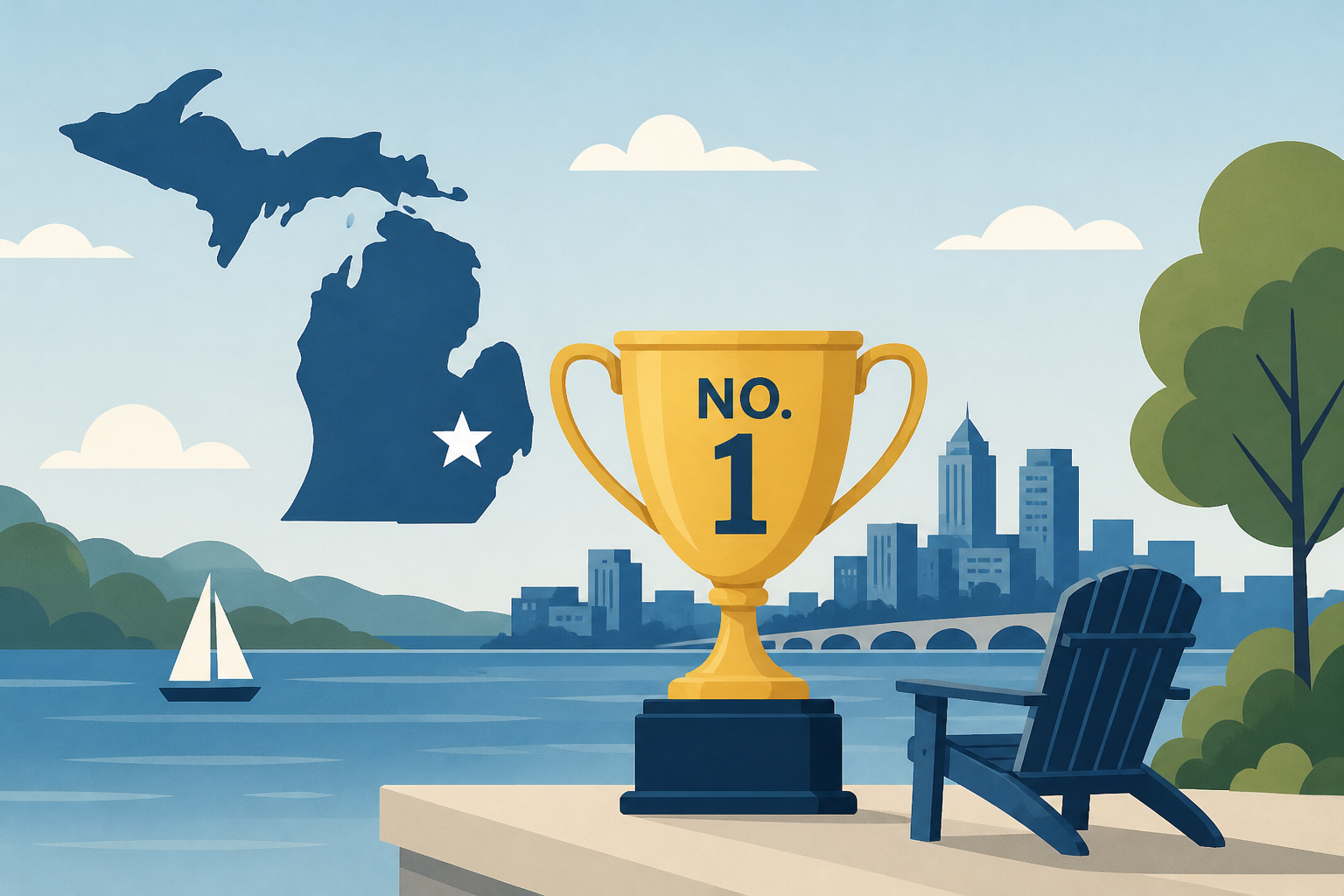 This Michigan city ranks No. 1 for best place to retire, per US News and World Report