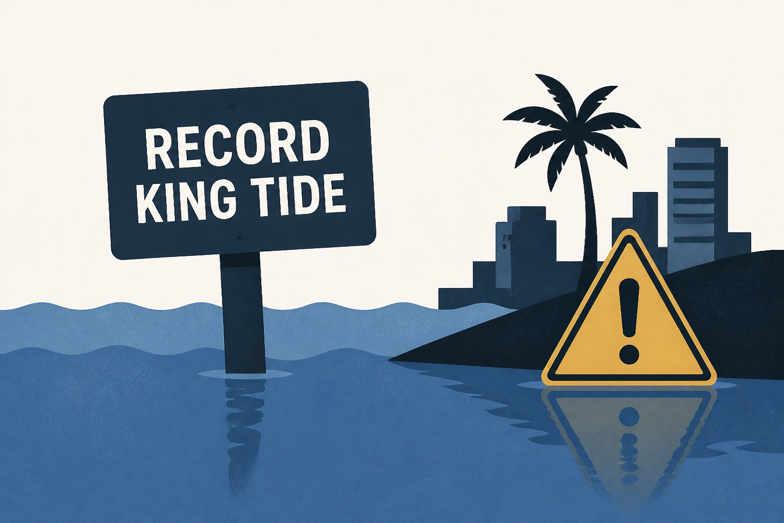 Record king tide exposes South Florida risks