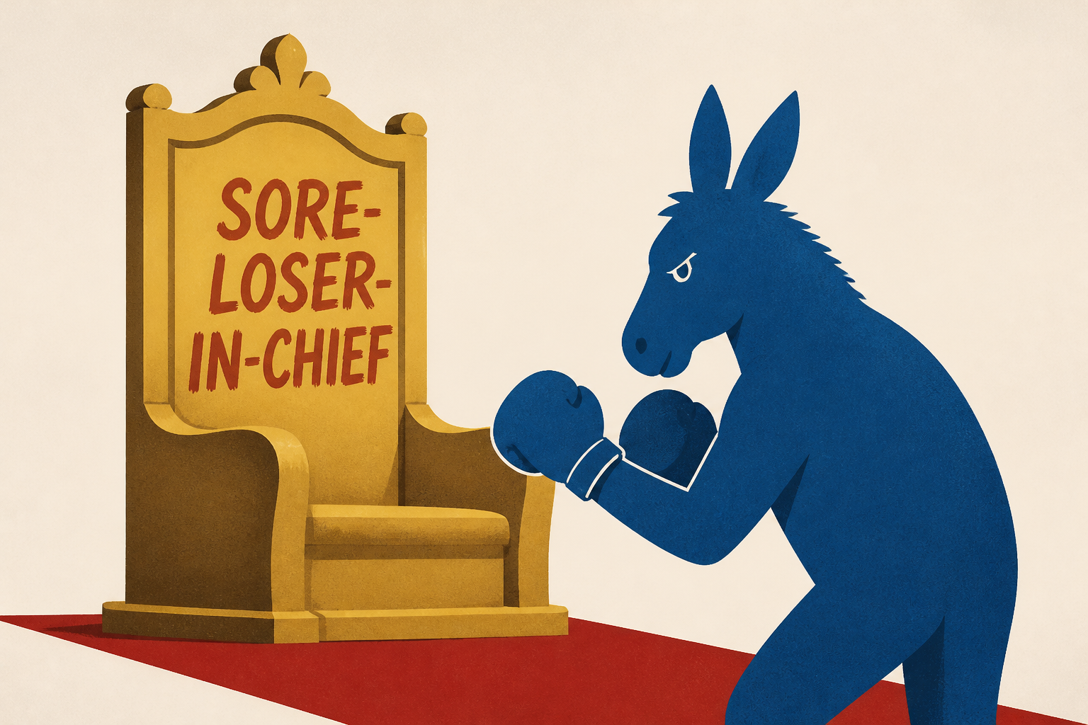 Democrats Get Ready for the Sore-Loser-in-Chief