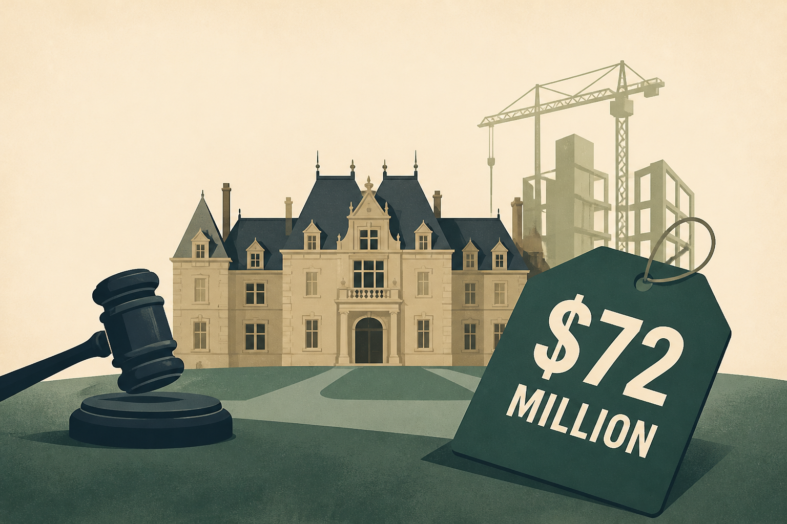 Developers buy Oheka Castle for $72 million at auction