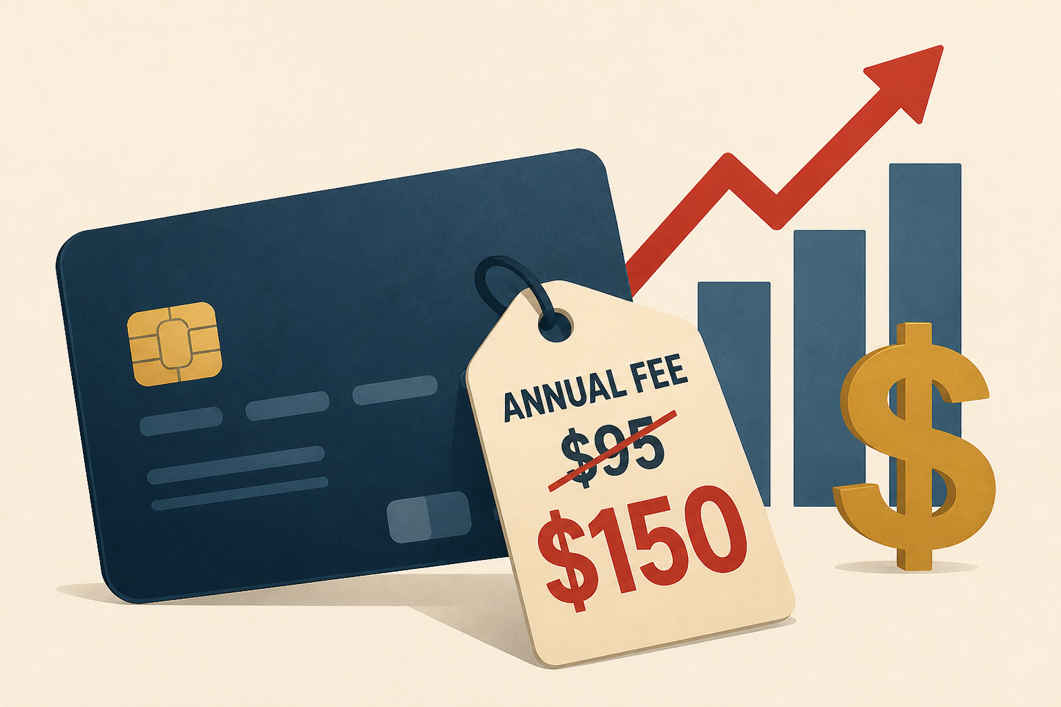 Credit card increases annual fee to $150