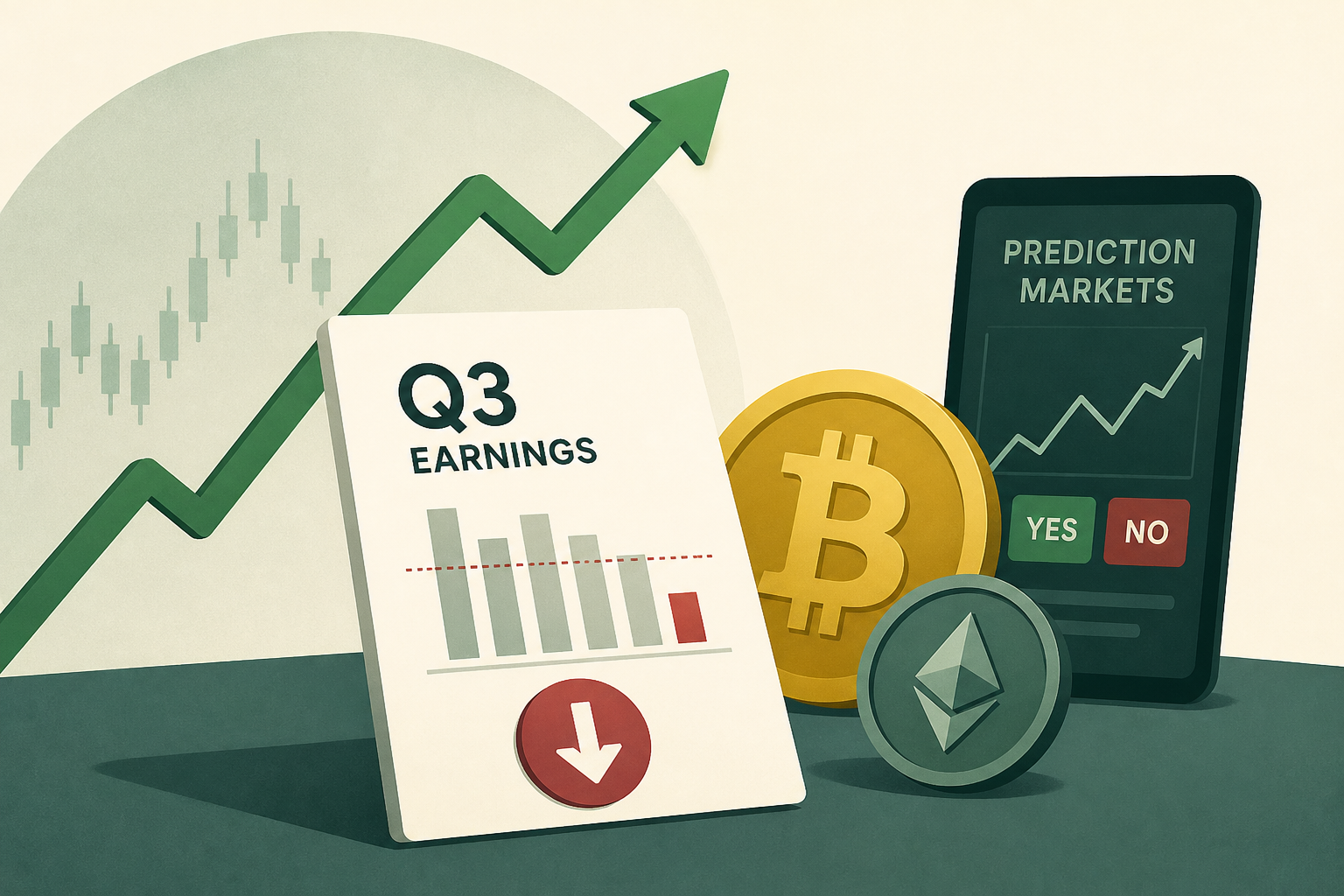 Robinhood Misses Q3 Earnings as Crypto Revenue Rises and Prediction Market Bets Grow