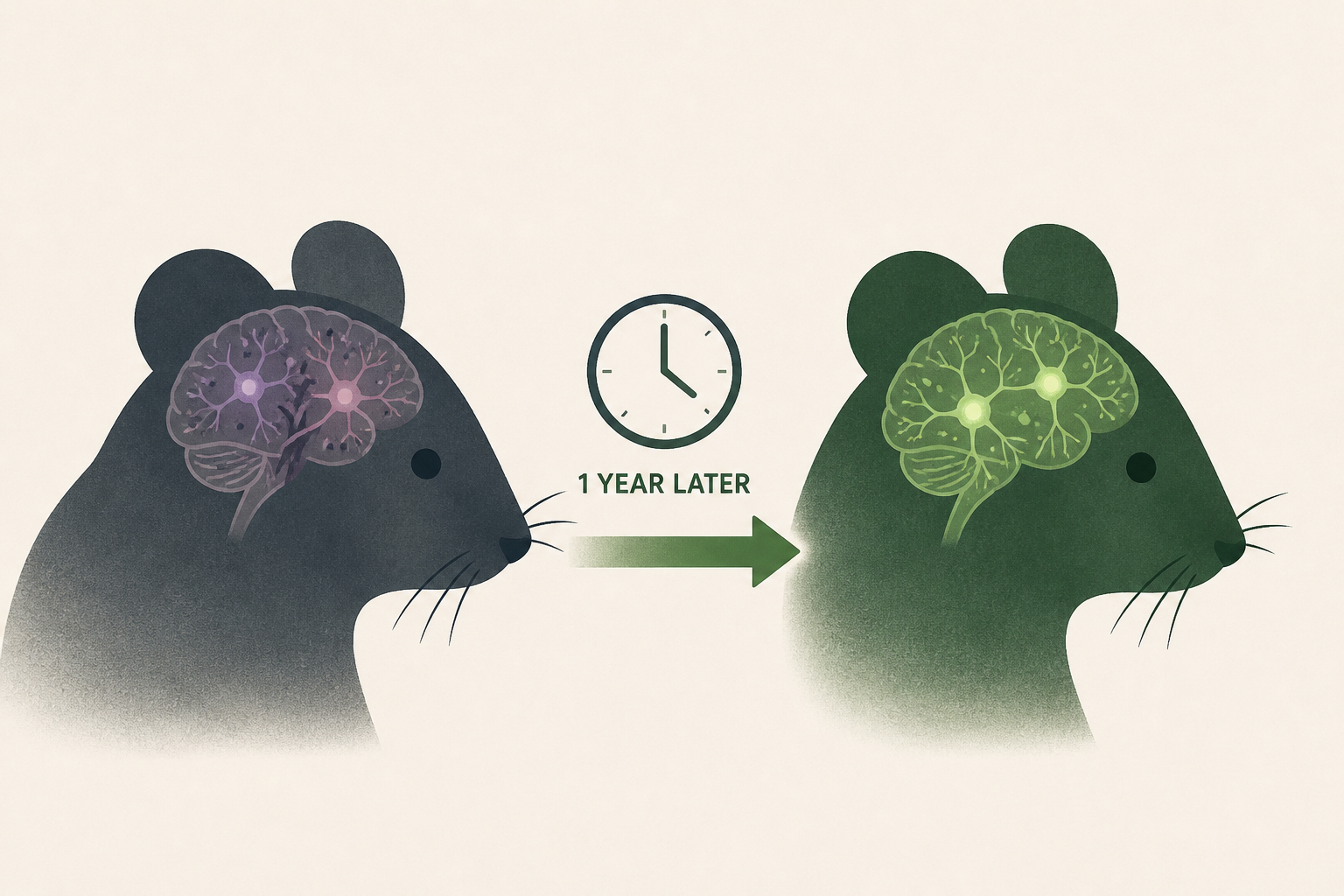 Mice With Parkinson's-Like Brain Changes Unexpectedly Recovered a Year Later