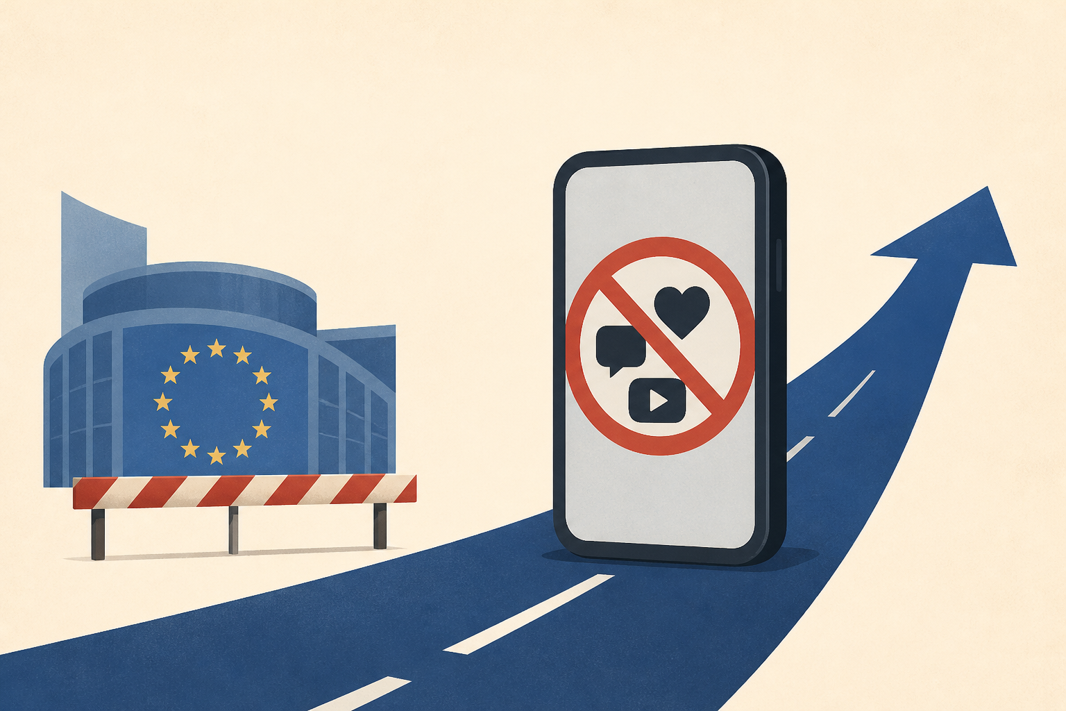 Impatient with Brussels, European capitals forge ahead with social media bans