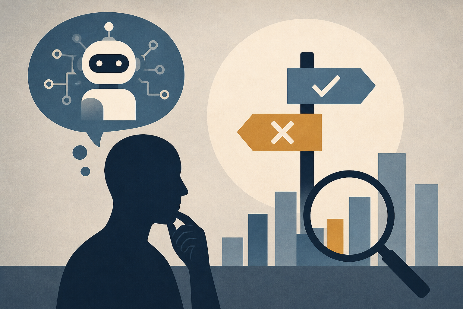 How AI agents shape experts’ judgment calls