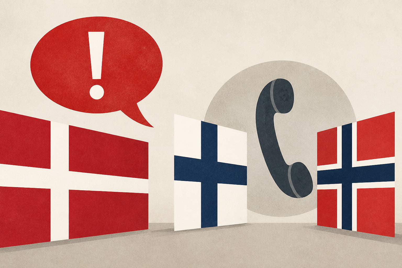 Denmark criticizes Finnish and Norwegian call with Putin