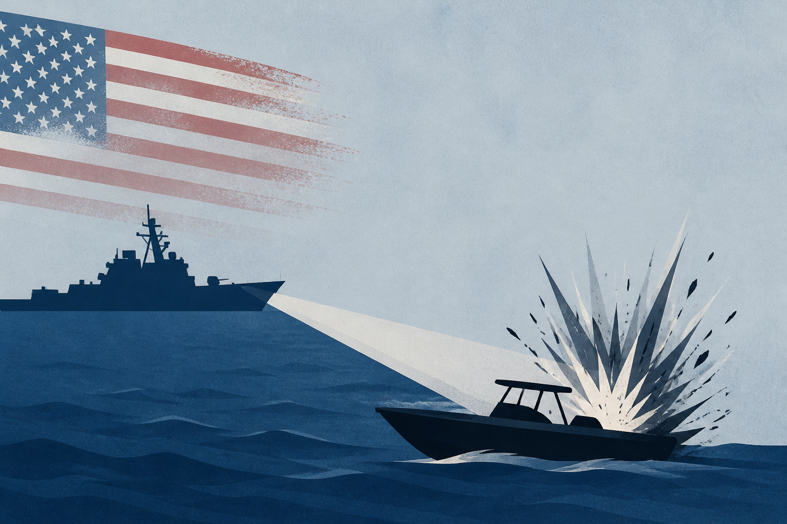 U.S. military destroys alleged drug boat in Pacific Ocean, killing 5 people