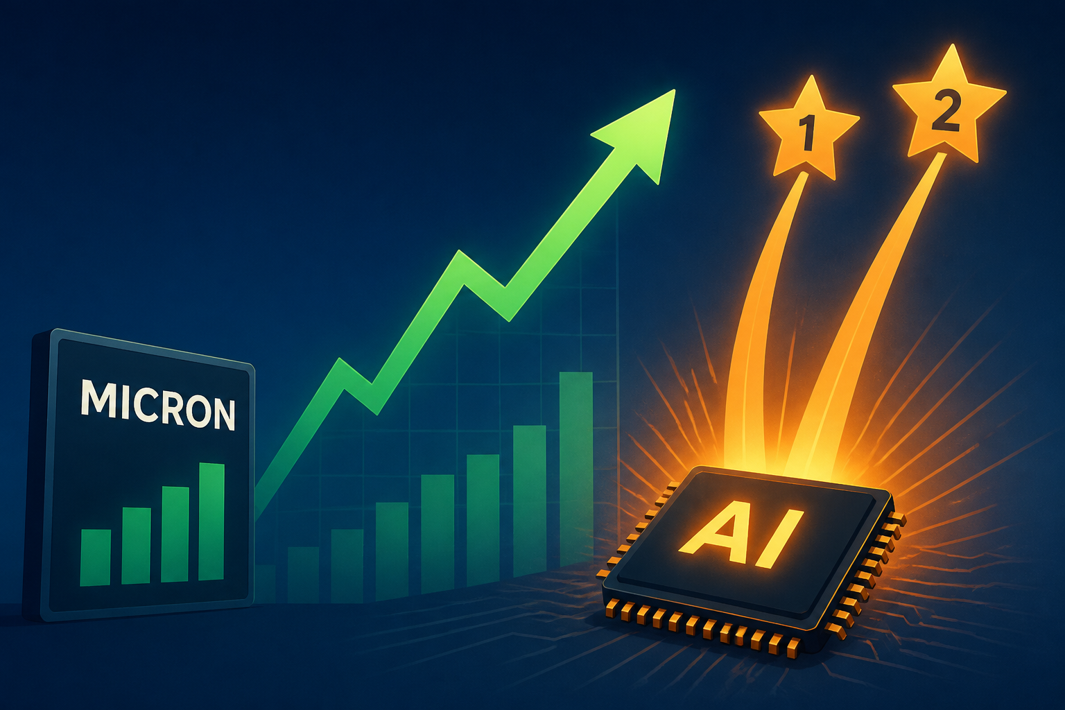 Micron Stock Pops as Rival SK Hynix Fuels AI Frenzy With Two Bombshells