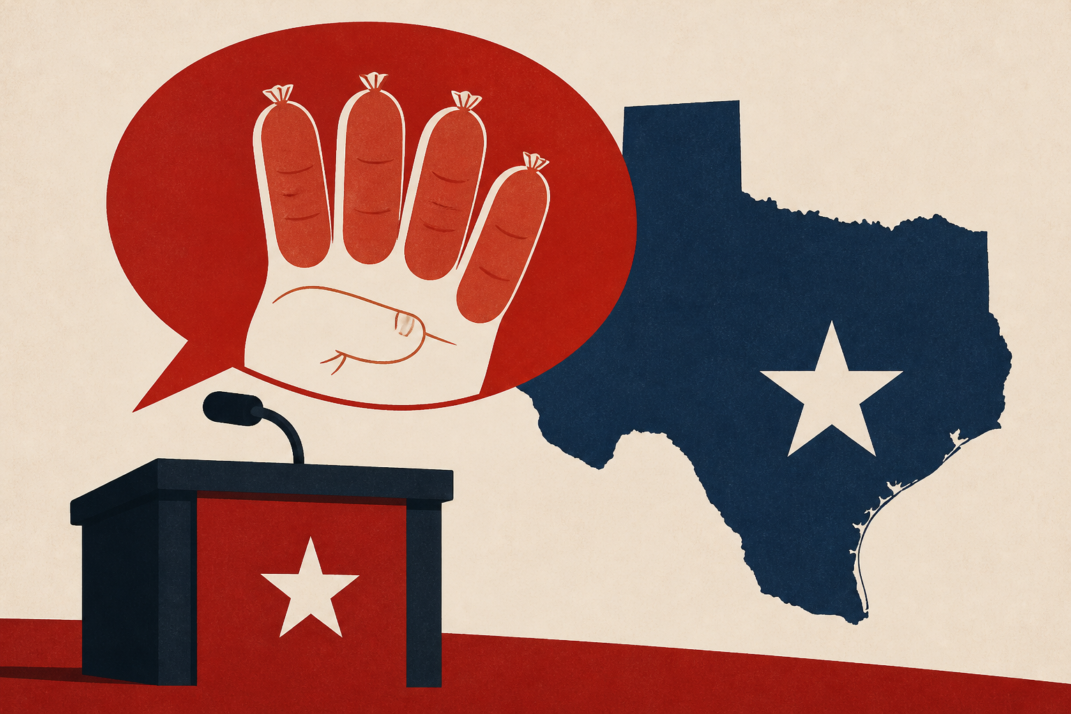 Trump Compares Sen. Jon Husted’s Fingers To ‘Sausages’ At Texas Rally