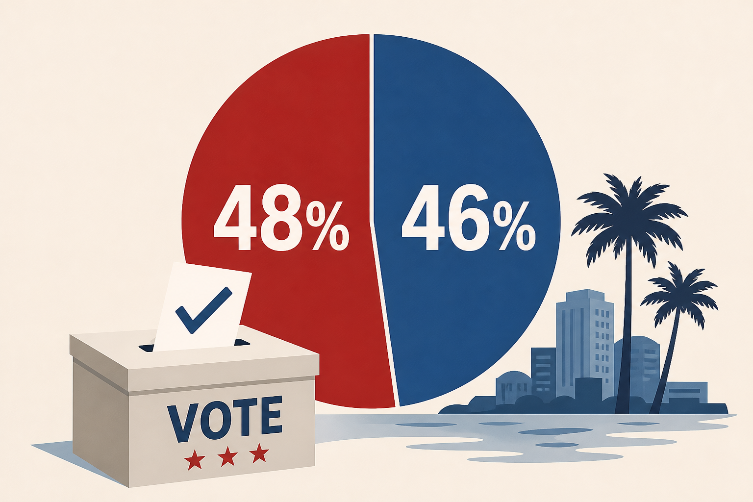 Final St. Pete Polls: Byron Donalds leads David Jolly 48% to 46%, as long as Republicans show up