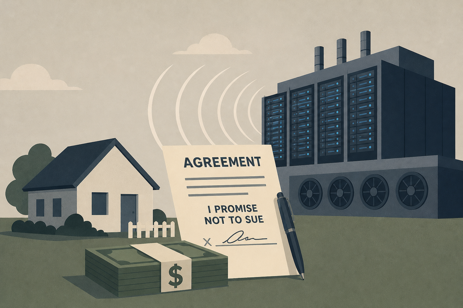 xAI is buying out homeowners who promise not to sue over data center noise