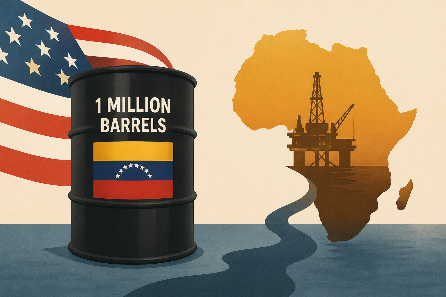 Trump celebrates “greatest oil victory in history” with 1 million barrels of Venezuelan oil as Africa’s largest oil producer faces new competition