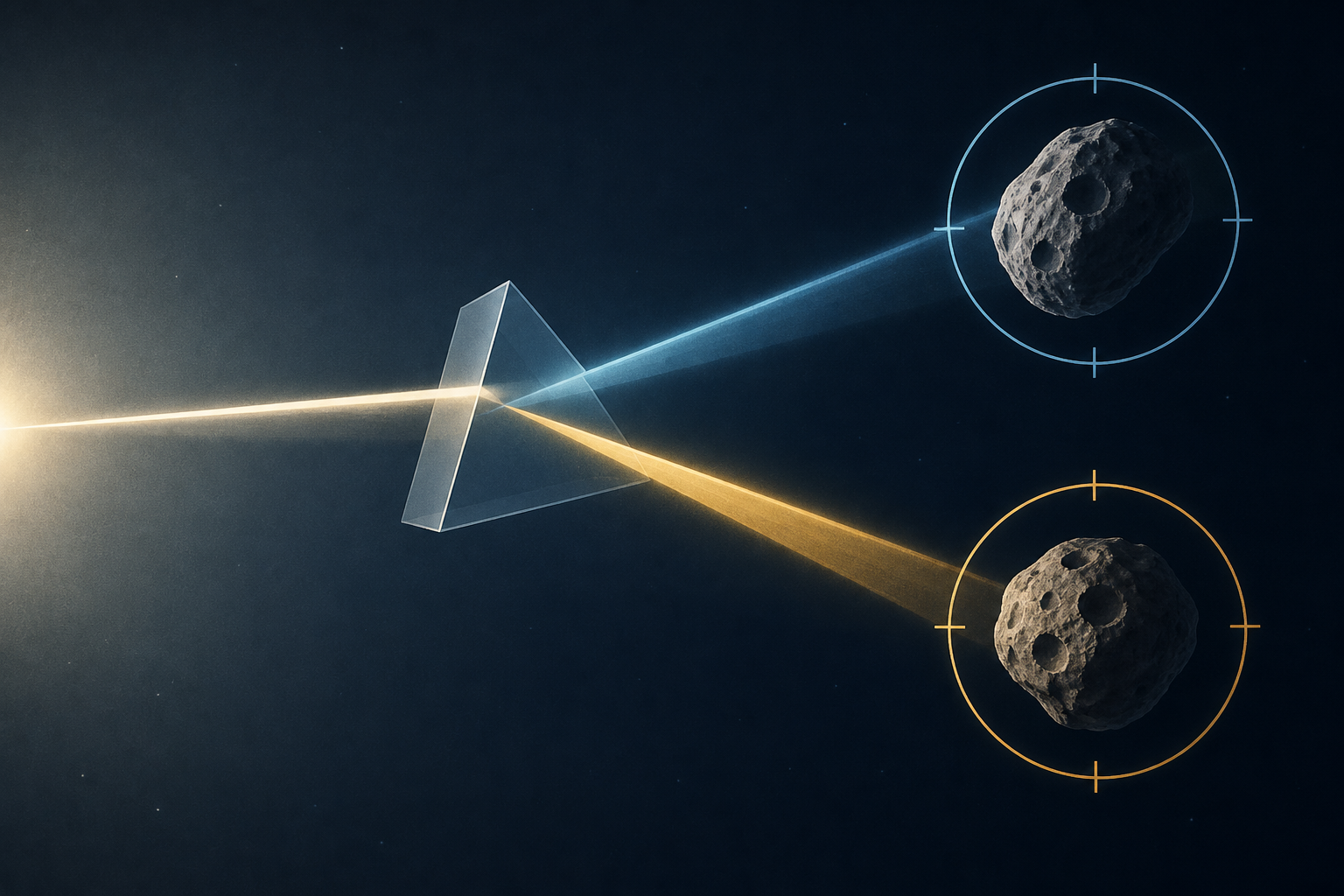 First light: Hera resolves two asteroids instead of one