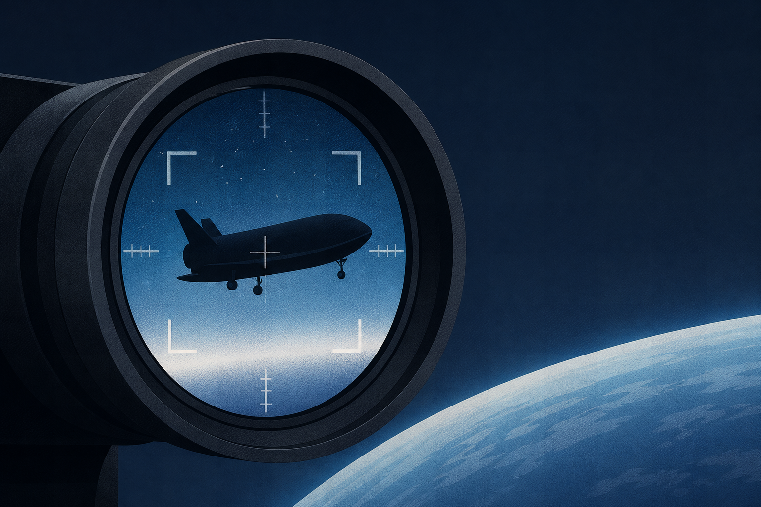China's secretive space plane caught on camera in incredible new photo released by US military