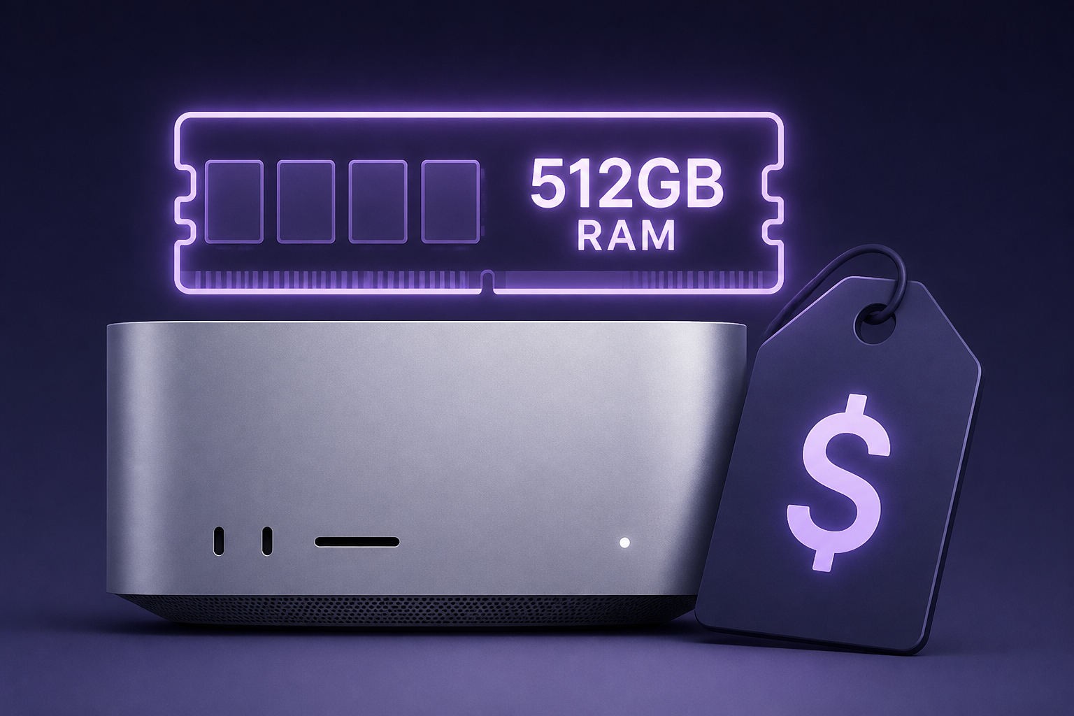 Apple reveals pricing for Mac Studio with 512GB of RAM