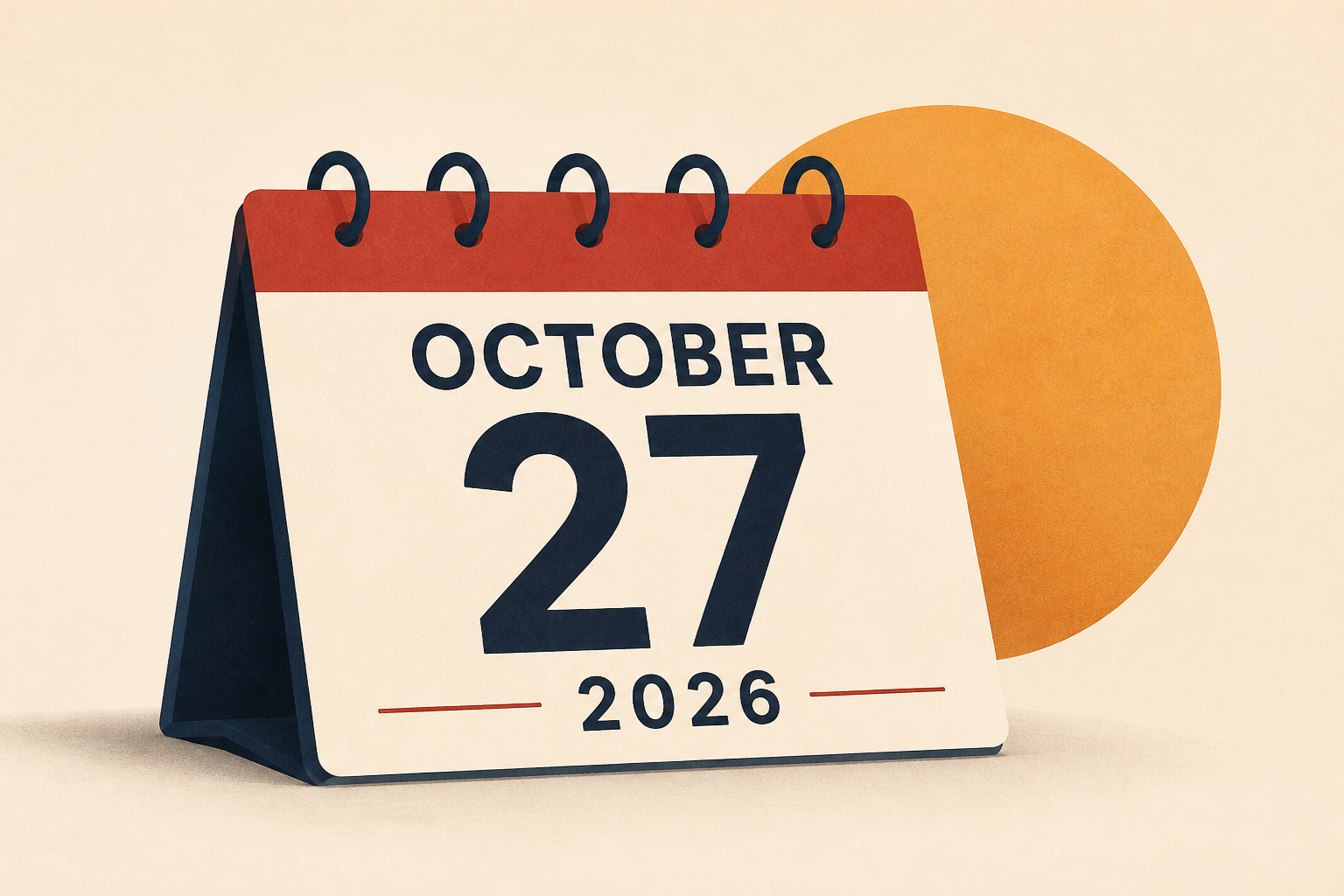 October 27, 2026