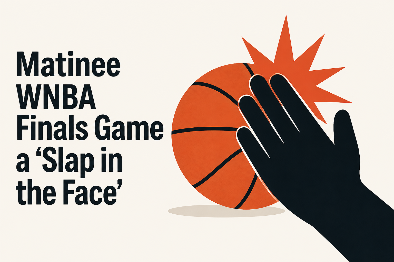 Matinee WNBA Finals Game a 'Slap in the Face'