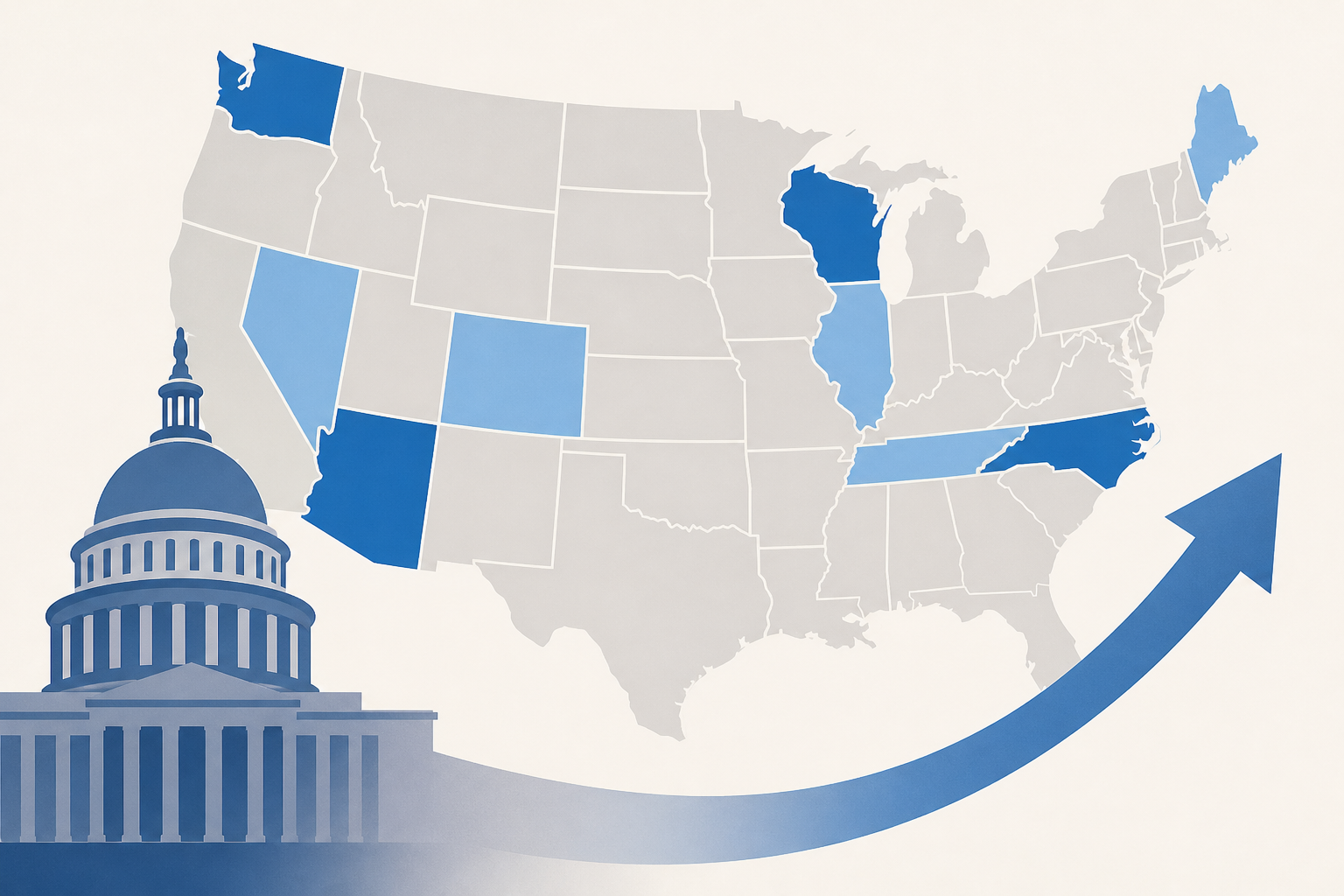 New polls show how Democrats have expanded Senate map