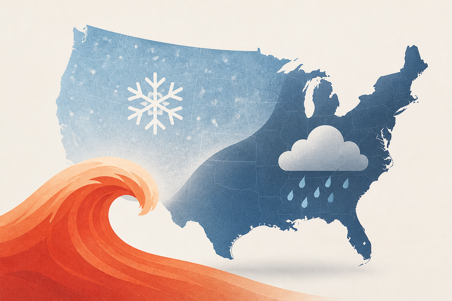 El Niño winter forecast for U.S. : NPR
