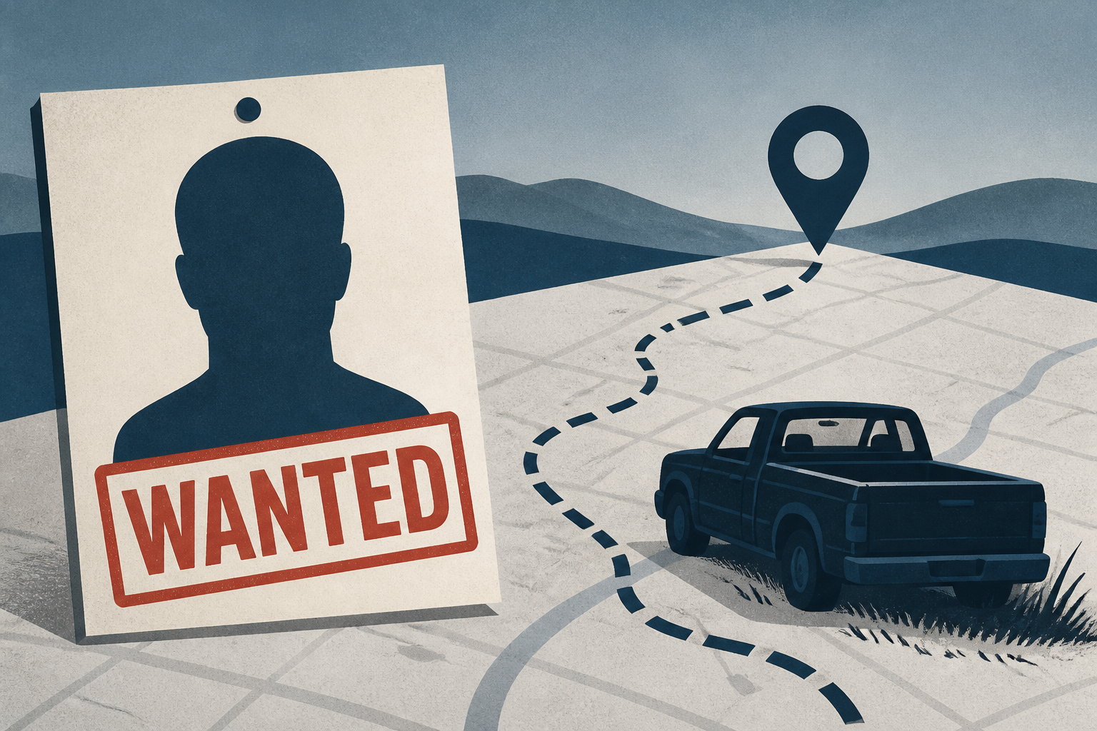 Manhunt grows for escaped murderer who may have left area where truck was ditched