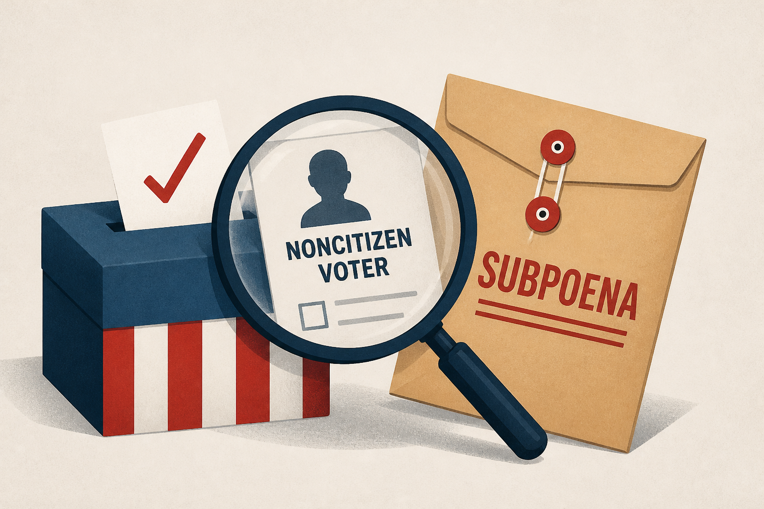 Trump expands hunt for noncitizen voters with broad subpoena campaign before midterms