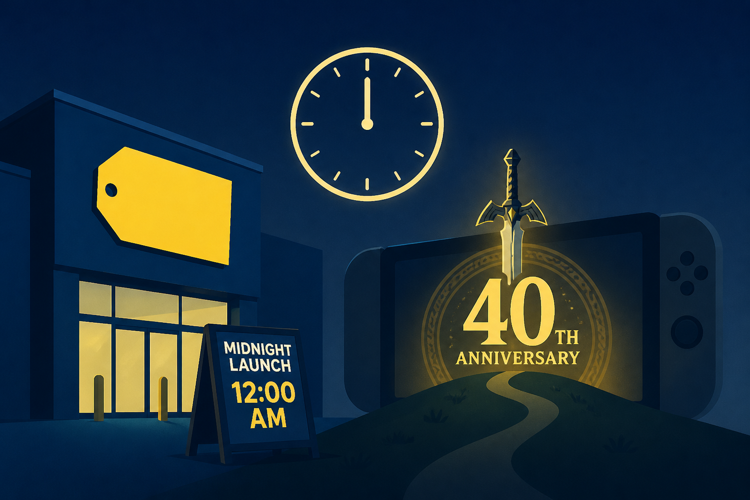 Nintendo joins Best Buy for midnight Zelda 40th Anniversary Switch 2 restock launch