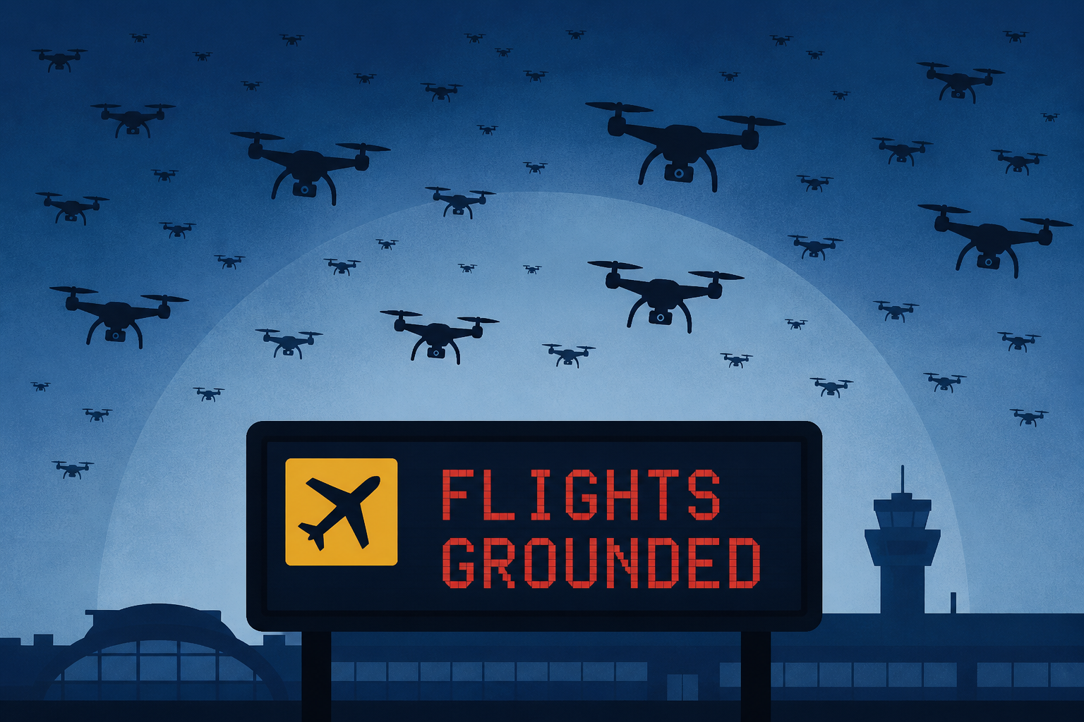 Moscow faces over 600 Ukrainian drones overnights, flights grounded at major airports